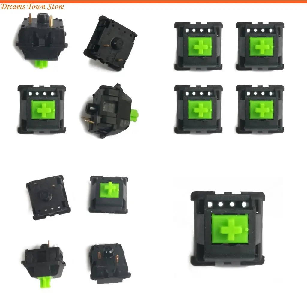 

HX6A For RGB Switch Keyboard Dedicated Green 3pins Suitable for Gaming Keyboard
