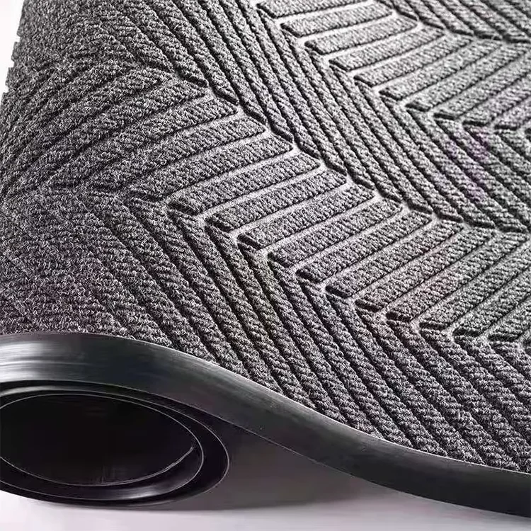 

High Quality Indoor/Outdoor Rubber Mats Washable Tire Pattern Door Mats Carpets Rolls Wholesale Business Carpet for Home Office