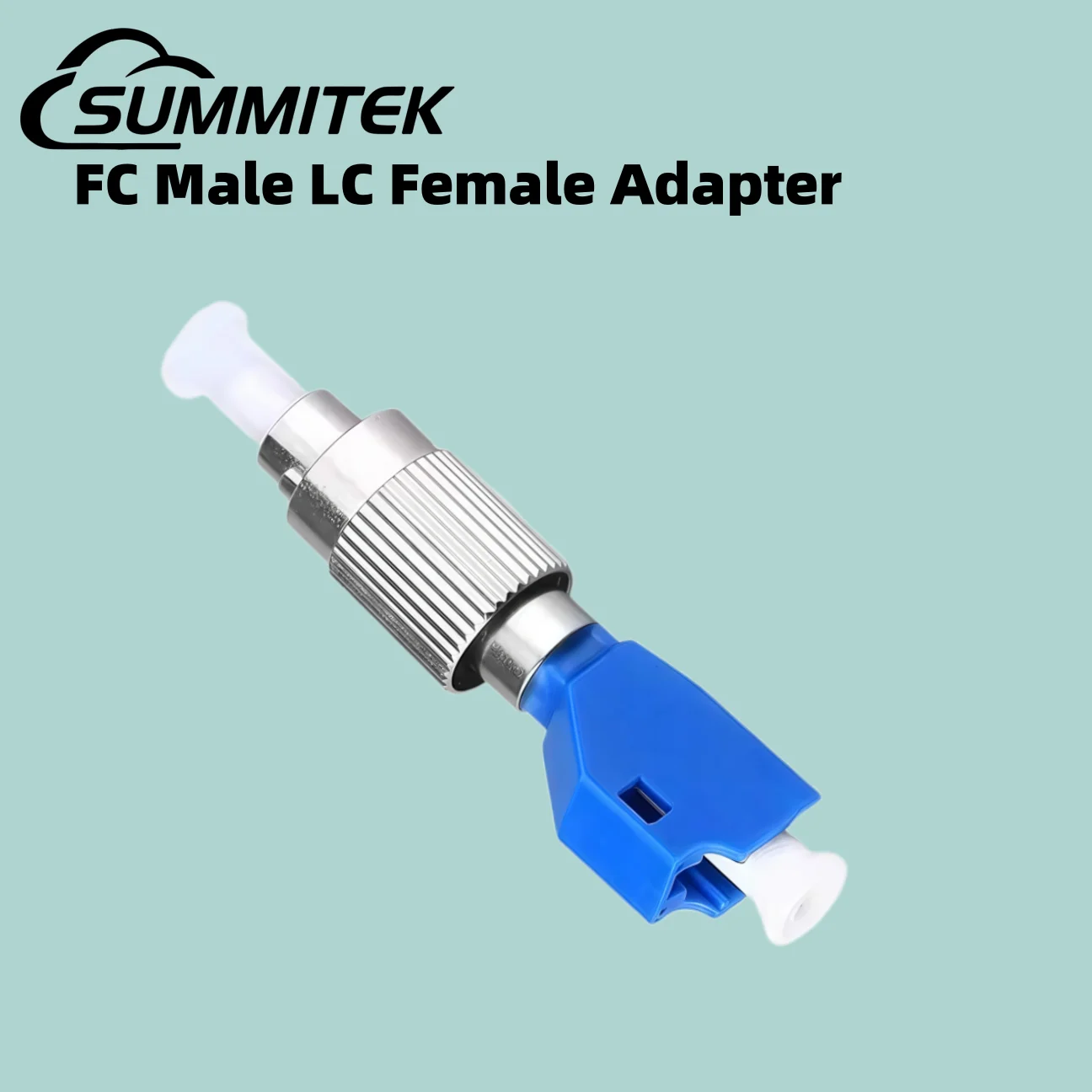 SUMMITEK FC Male to LC Female Fiber Optic Adapter Visual Fault Locator Optic Hybrid Adapter Simplex Single Mode Fiber