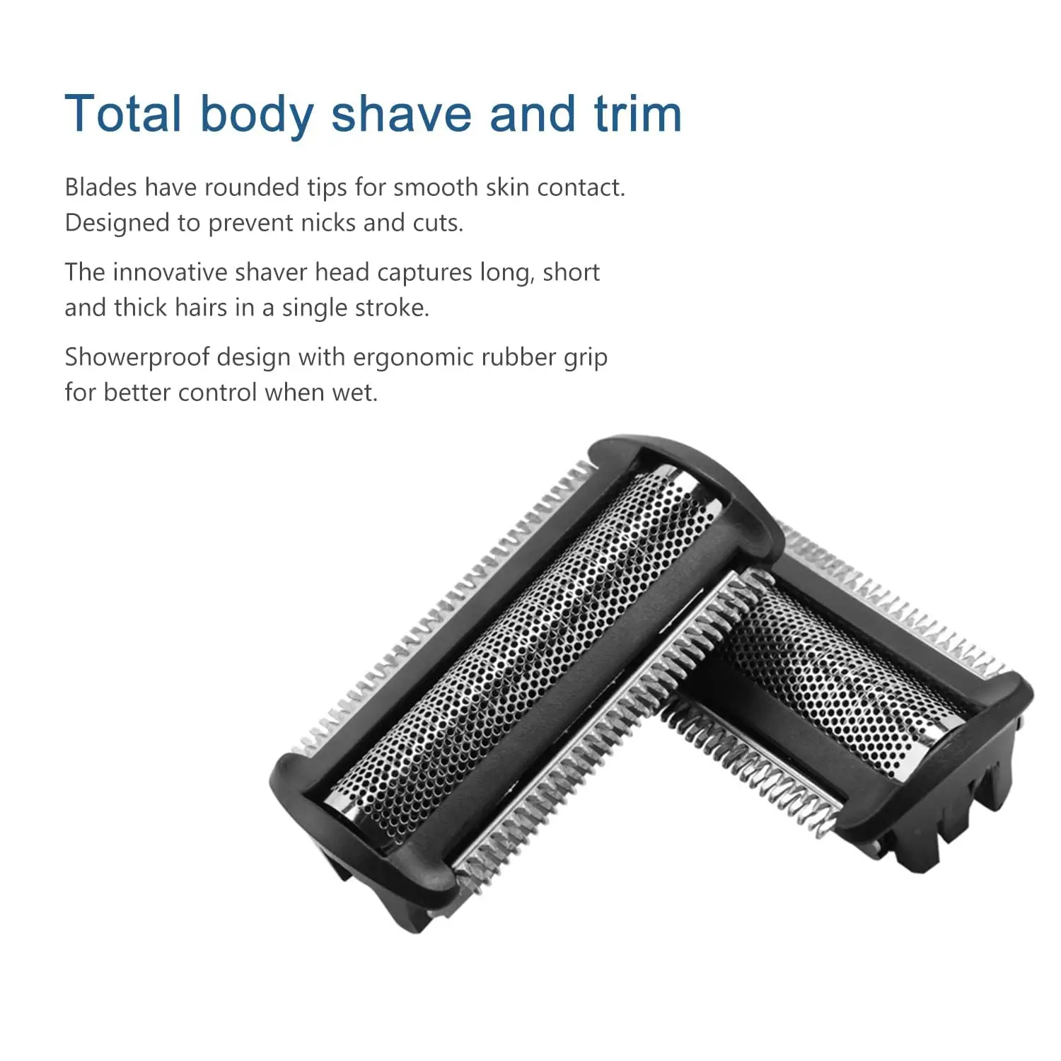 رأس بديل Brangdy BG2000 لماكينة تشذيب الجسم المتوافقة مع ماكينة الحلاقة BG7030 BG7040 BG5025 BG2040 BG2030