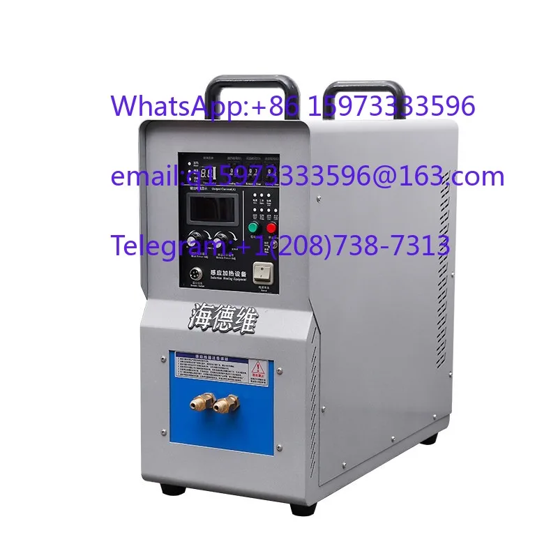 220V High Frequency Induction Heating Machine for Metal Welding Quenching Annealing Melting and Small Multi Use