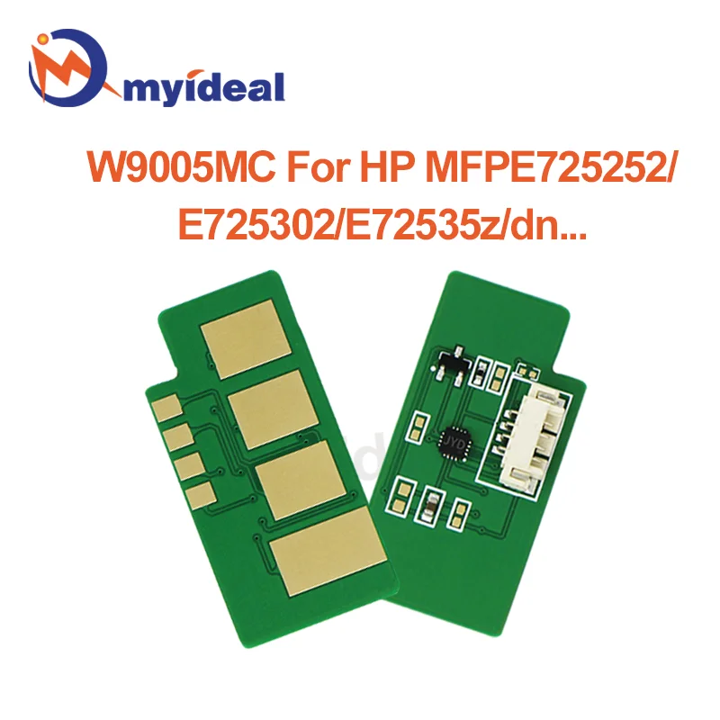 

W9005MC W9005 MC тонер-чип для HP LaserJet E72525z E72530z E72535z E72525dn E72530dn 72535dn 72530 72525 чипы сброса картриджа