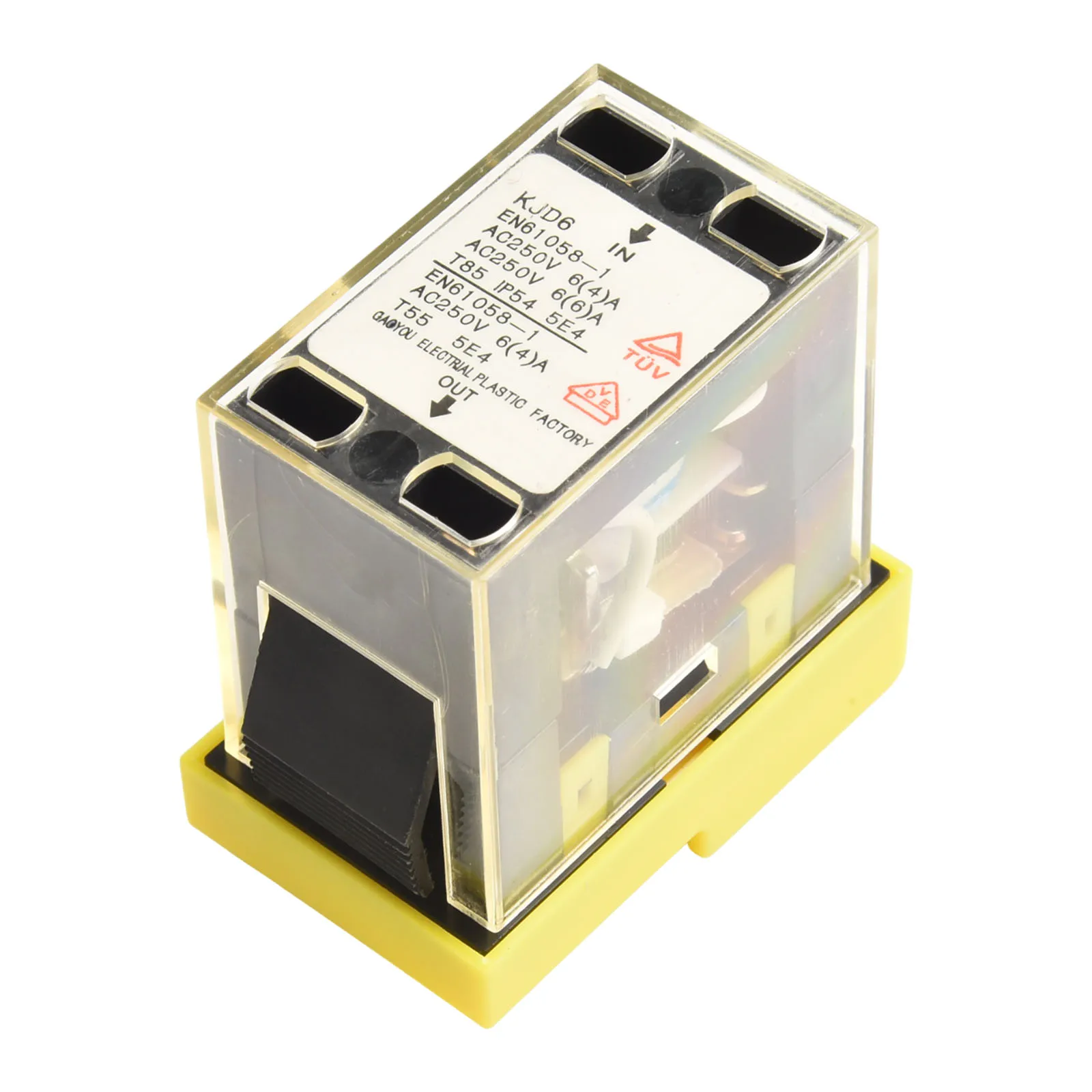 250V Switch KJD6 Switch Green Start Button High-quality Materials Manual Restart Switch Rated Current 6A For Power Control