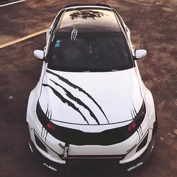Car Stickers Ghost Claw Car Hood Vinyl Sticker Creative Modification Reflective Stickers Devil Paw Scratches Car Decoration