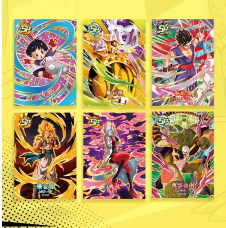 Commerci all\'ingrosso Dragon Ball Collection Cards Booster Box Rare Anime Girls Trading Cards