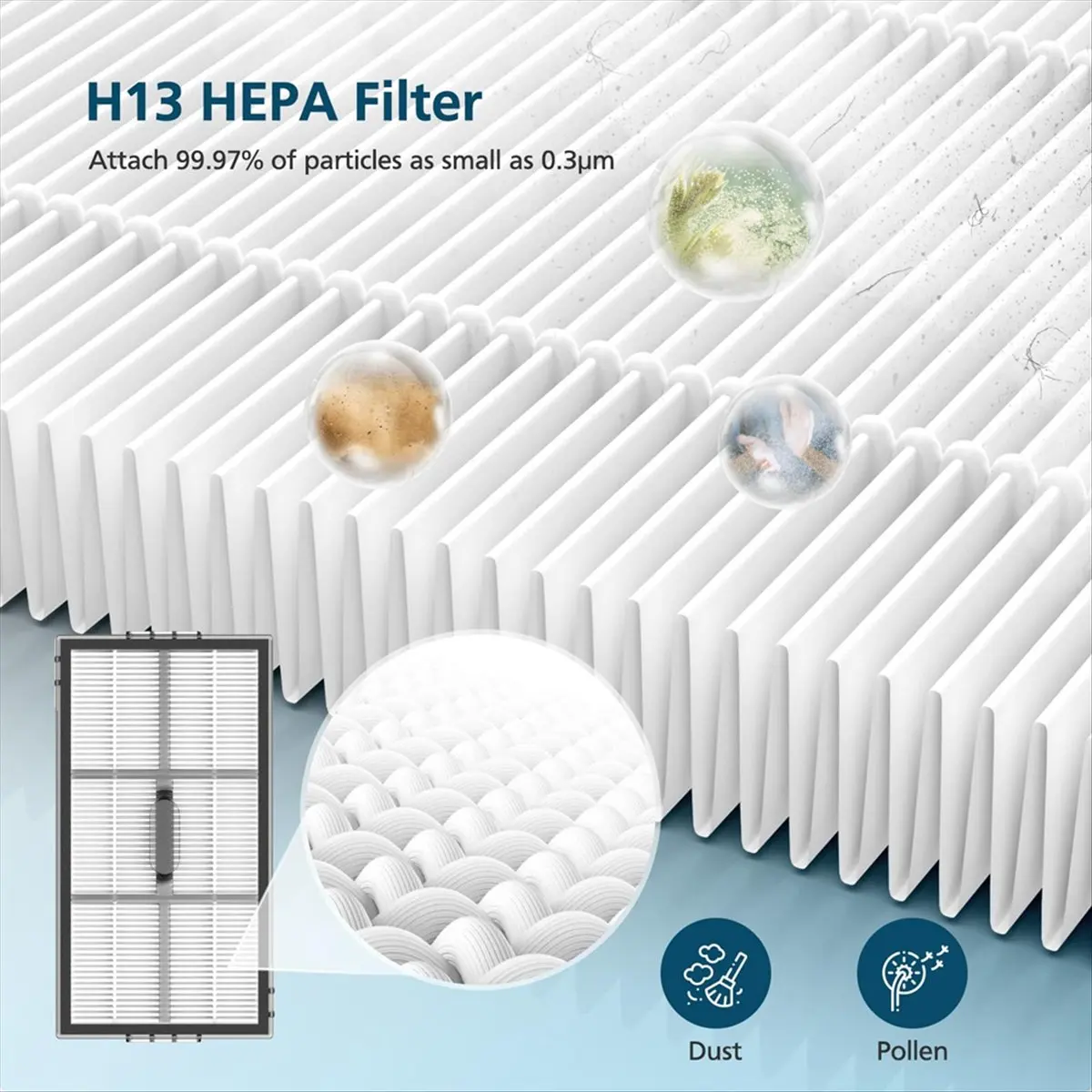 For Saros Z70/G30 Space Cleaning Machine Accessories Anti Entanglement Main Brush Side Brush Filters Dust Bag
