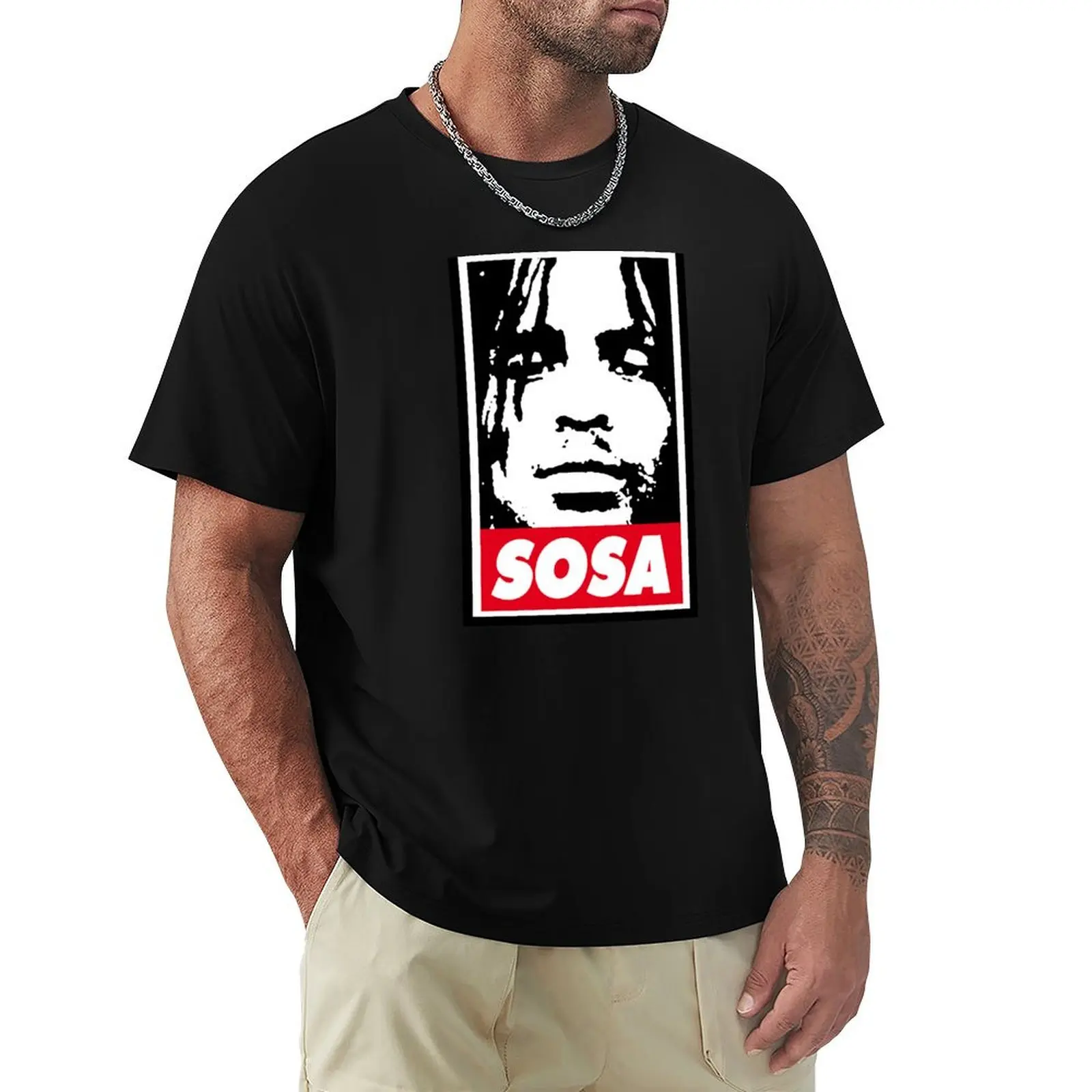 

Sosa ( Chief Keef ) T-Shirt Basic Solid Color Short Sleeve T-Shirt