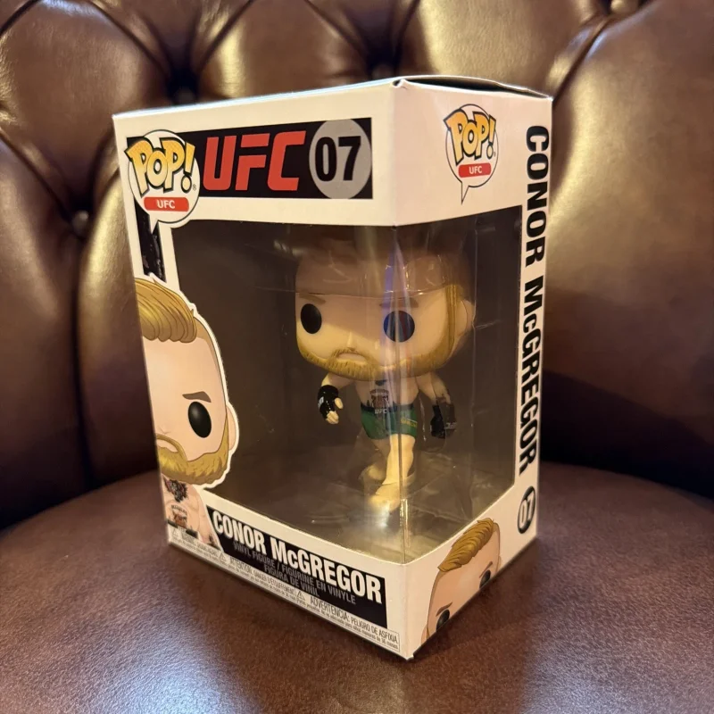 Official Ufc Conor McGregor #07 Action Figure Funko Pop Limited Edition Genuine Doll Collection Model Toy Children Festival Gift