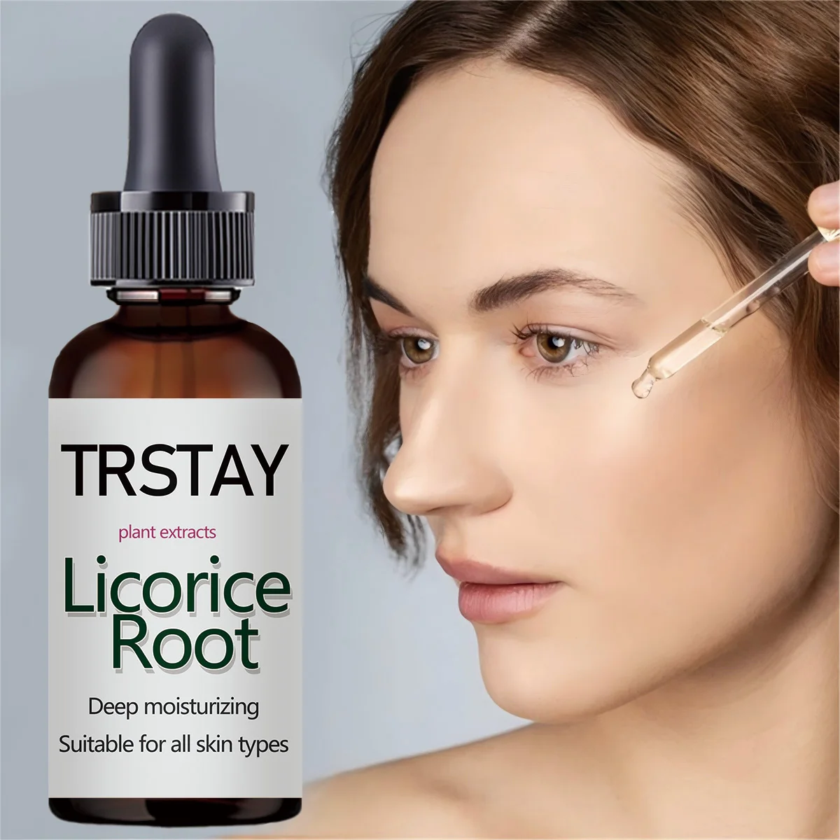 TRSTAY-مصل جذر عرق السوس للوجه ، يقلل المسام ، العناية بالبشرة ، ضروريات الوجه ، بقع تفتيح ، جوهر #4