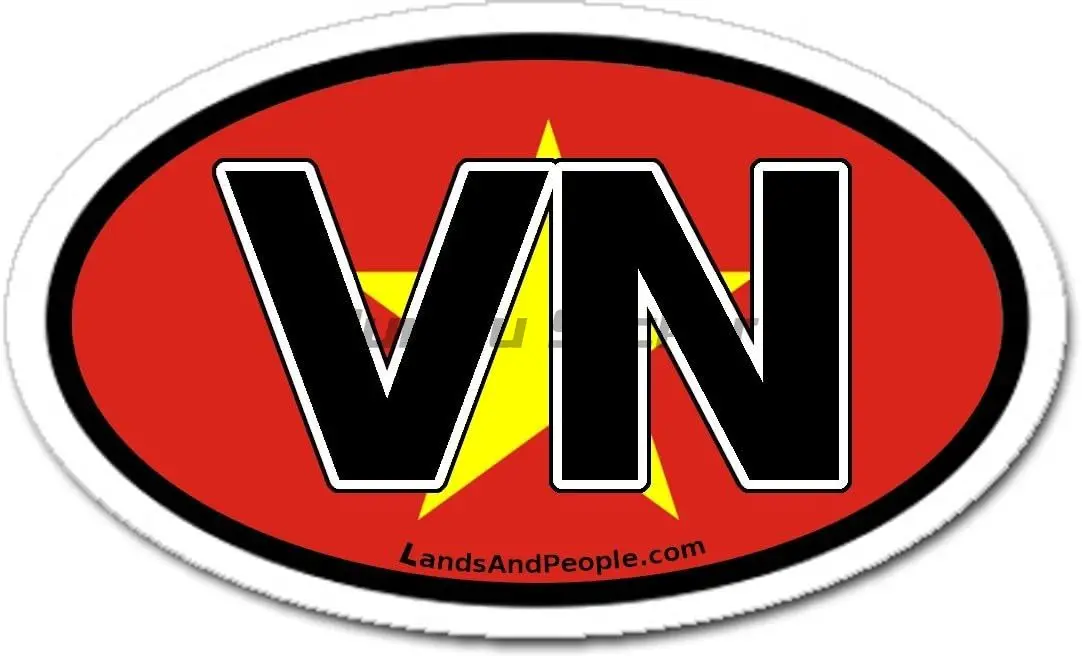 Vietnam Vietnamese Flag Map VN Decals Vinyl Laptop Car Window Accesorios Wall Room Truck Helmet Racing Decoration Sticker