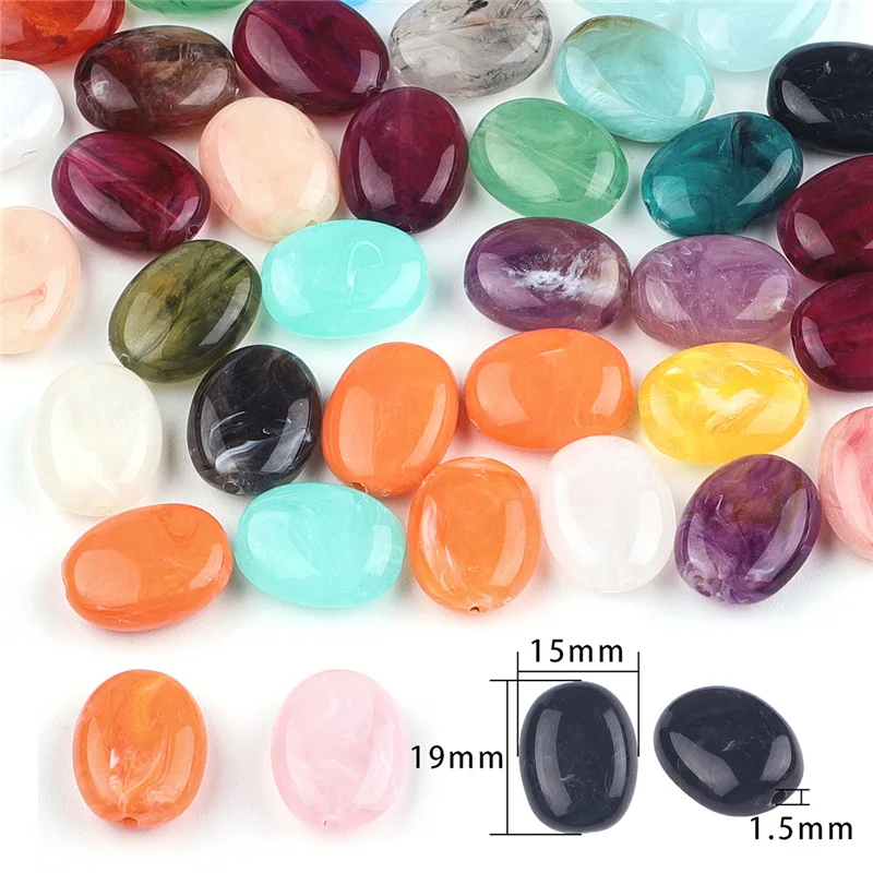 TX60 10 Stück Exquisite Acryl-Mix-Perlen in Alien-Form für DIY-Ohrringe, handgemachte Halsketten-Accessoires, Perlenherstellung, DIY-Schmuck