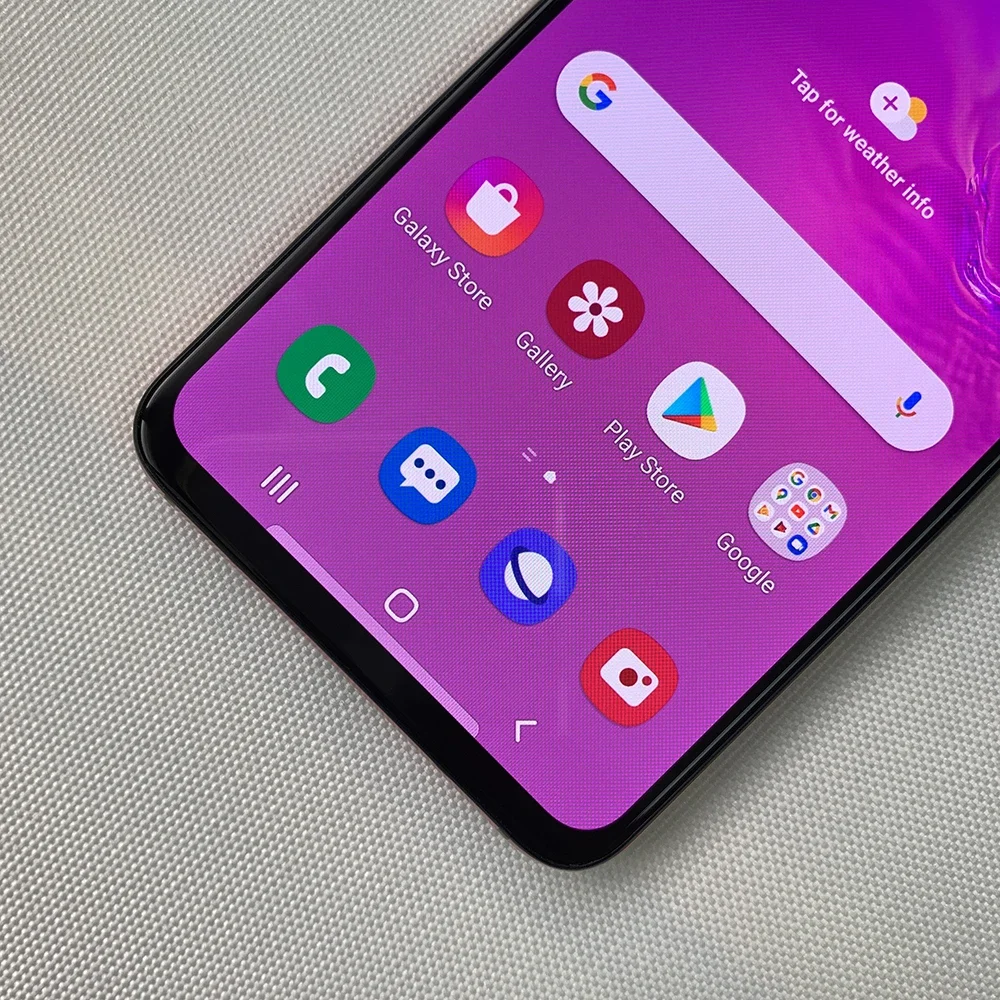 هاتف سامسونج جالاكسي S10e G970U1 G970F 4G الأصلي 5.8 "6GB RAM 128GB ROM الهاتف المحمول 12MP + 16MP + 10MP ثماني النواة الهاتف الذكي #3