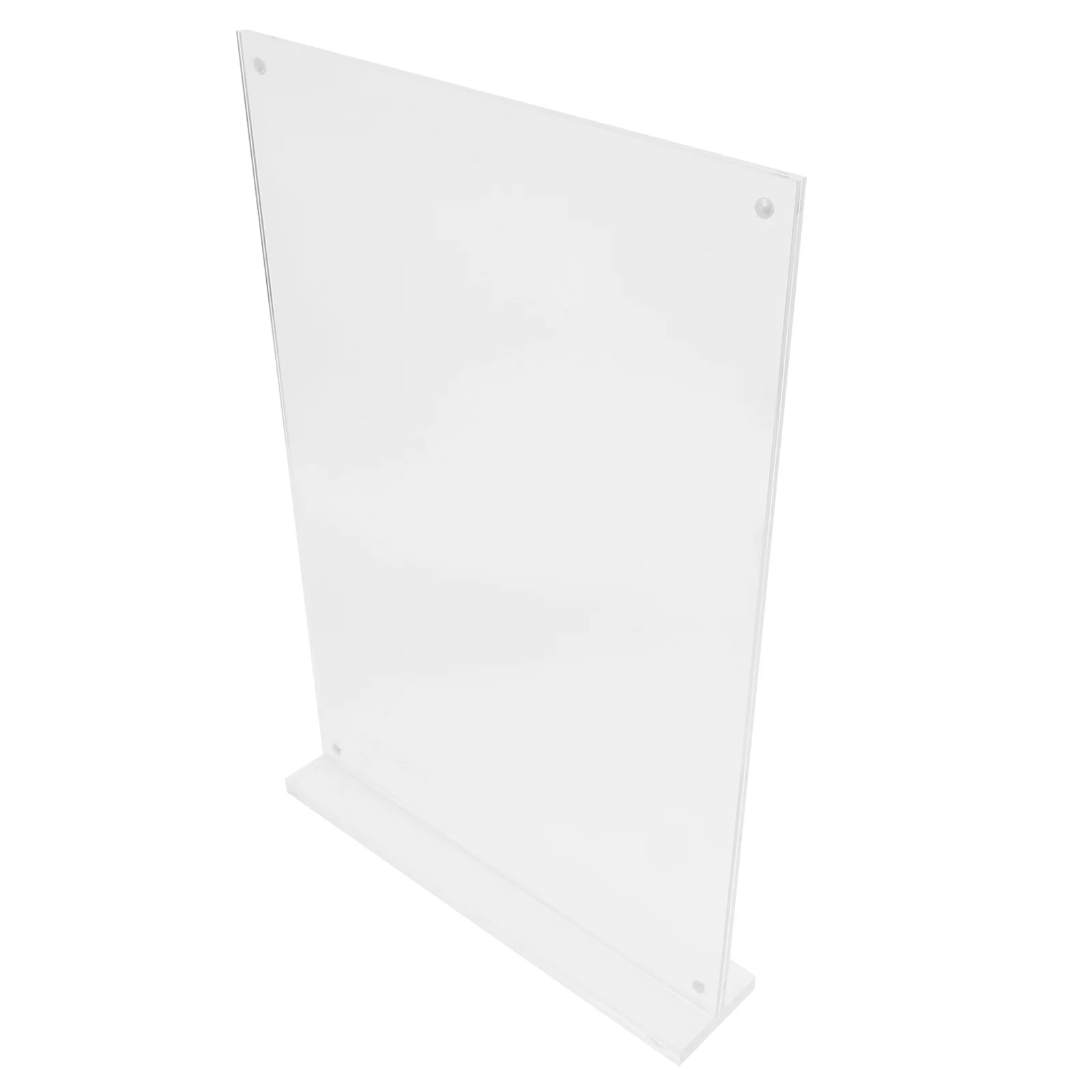 Table Menu Holders Vertical Flyer Transparent Display Cards Stand Acrylic Sign Photo Frame Case Desktop Storage Rack