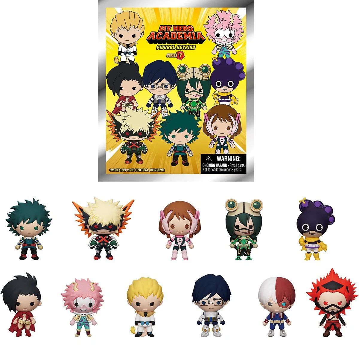 1szt MY HERO ACADEMIA Oficjalnie licencjonowany brelok do torby z klipsem Random One Katsuki lub innych znaków na prezenty dla mamy i przyjaciela