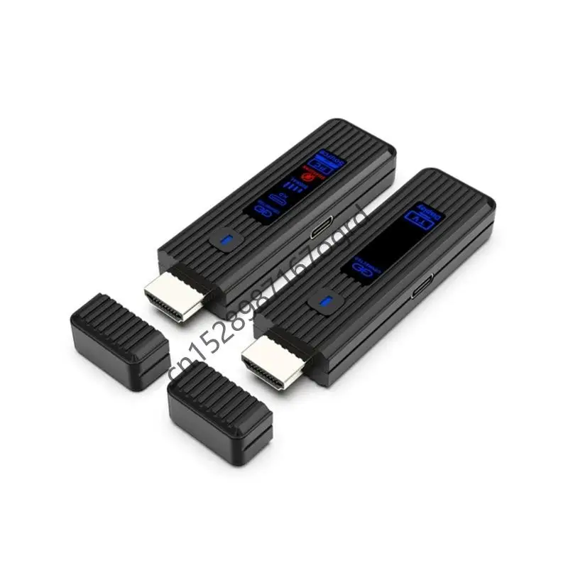 

Wireless HDTV-compatible Adapter 4K60hz To 1080P Converter 5Ghz Transmission 634A