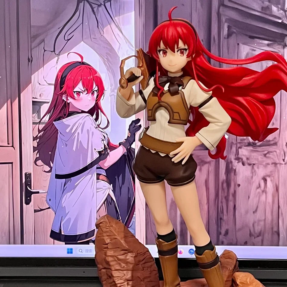 Anime Eris Boreas Figur Spielzeug Mushoku Tensei Actionfiguren Eris Greyrat Figur PVC Modell Sammlerstück Statue Dekoration Puppe