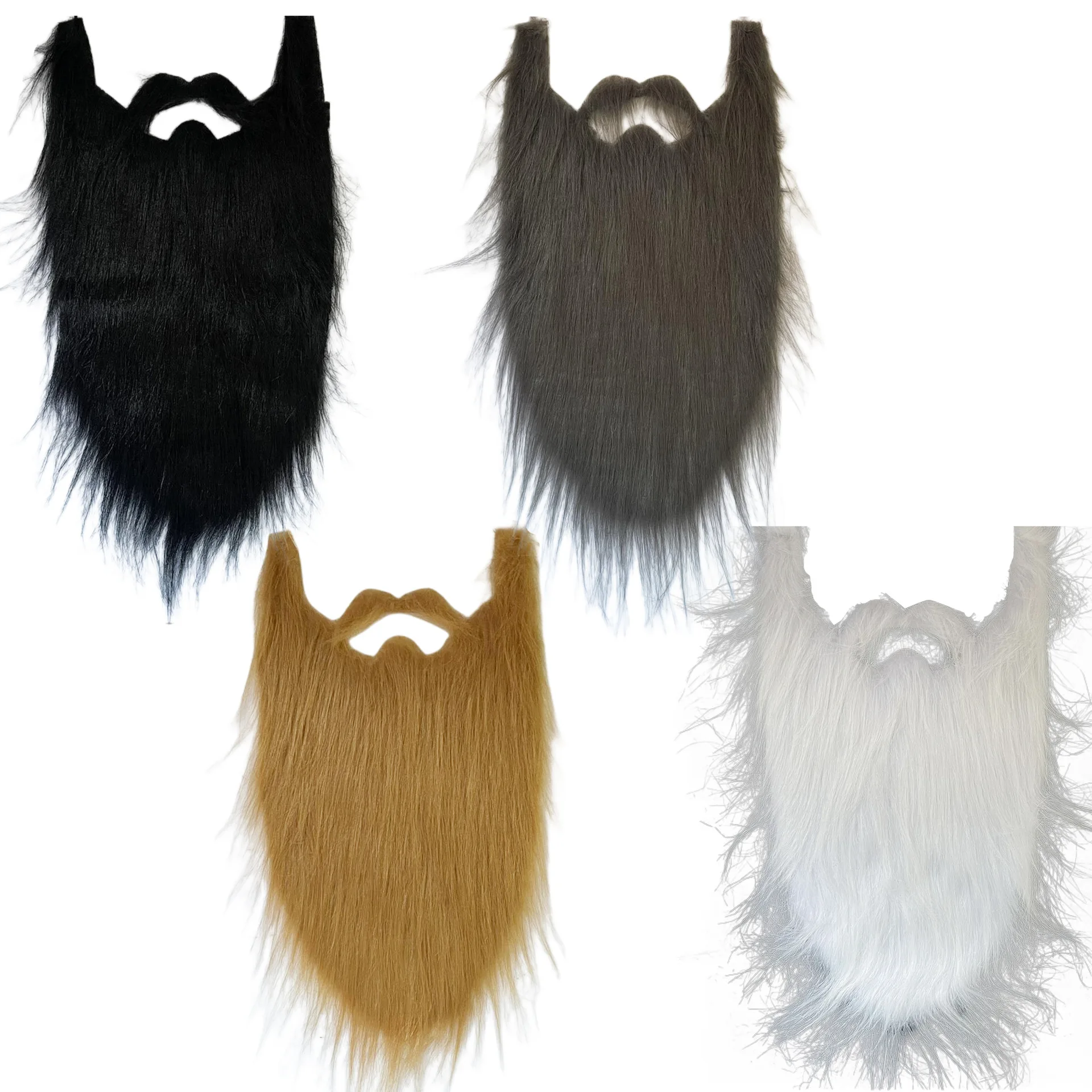 Holiday Party Beard Costume Accessories Pirate Beard Character Costume Film & TV Beard Christmas Beard Costume