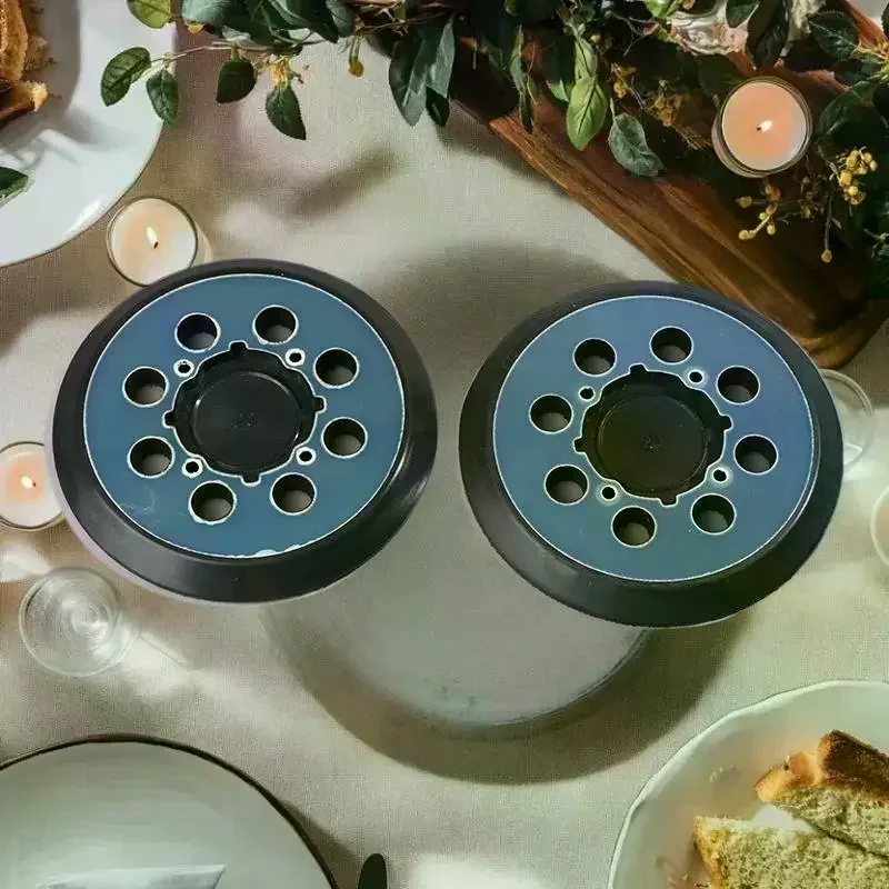 5-Inch Sanding Disc Backing Pad; 8-Hole Hook Loop Abrasive Wheel For Orbital Sander (Electric Polishing Machine Grinding Disc)