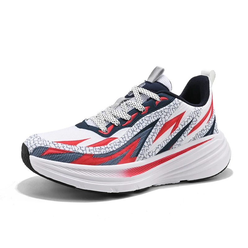 

Casual Men Women Jogging Running Training Exercise Shoes Breathable Non-slip Platform Marathon Lovers Trend Sneaker