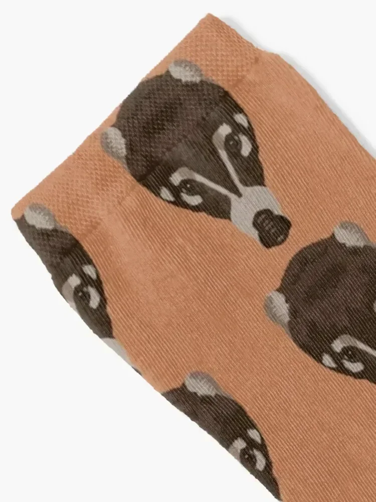 White-nosed Coati Face Socks Hiking boots Sports anime Novelties Socks Male Women's