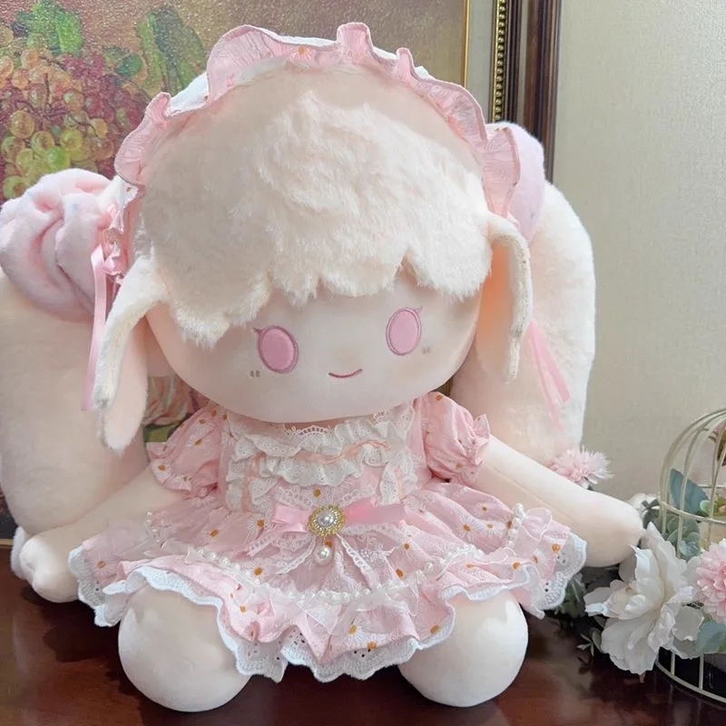 20CM 면 인형 드레스 미니 스커트 10CM 15CM 40CM 면 인형 옷, 50-55cm 리본 인형 옷 무료 배송