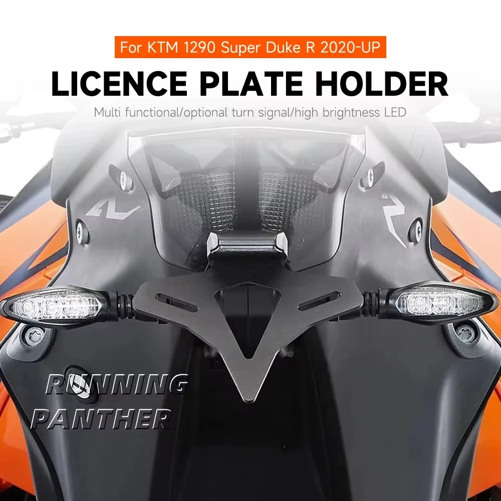 For 1290 Super Duke R 2020 2021 2022 2023 2024 Motorcycle Rear Short Tail Stock Tidy License Plate Holder Tailstock Bracket Kit