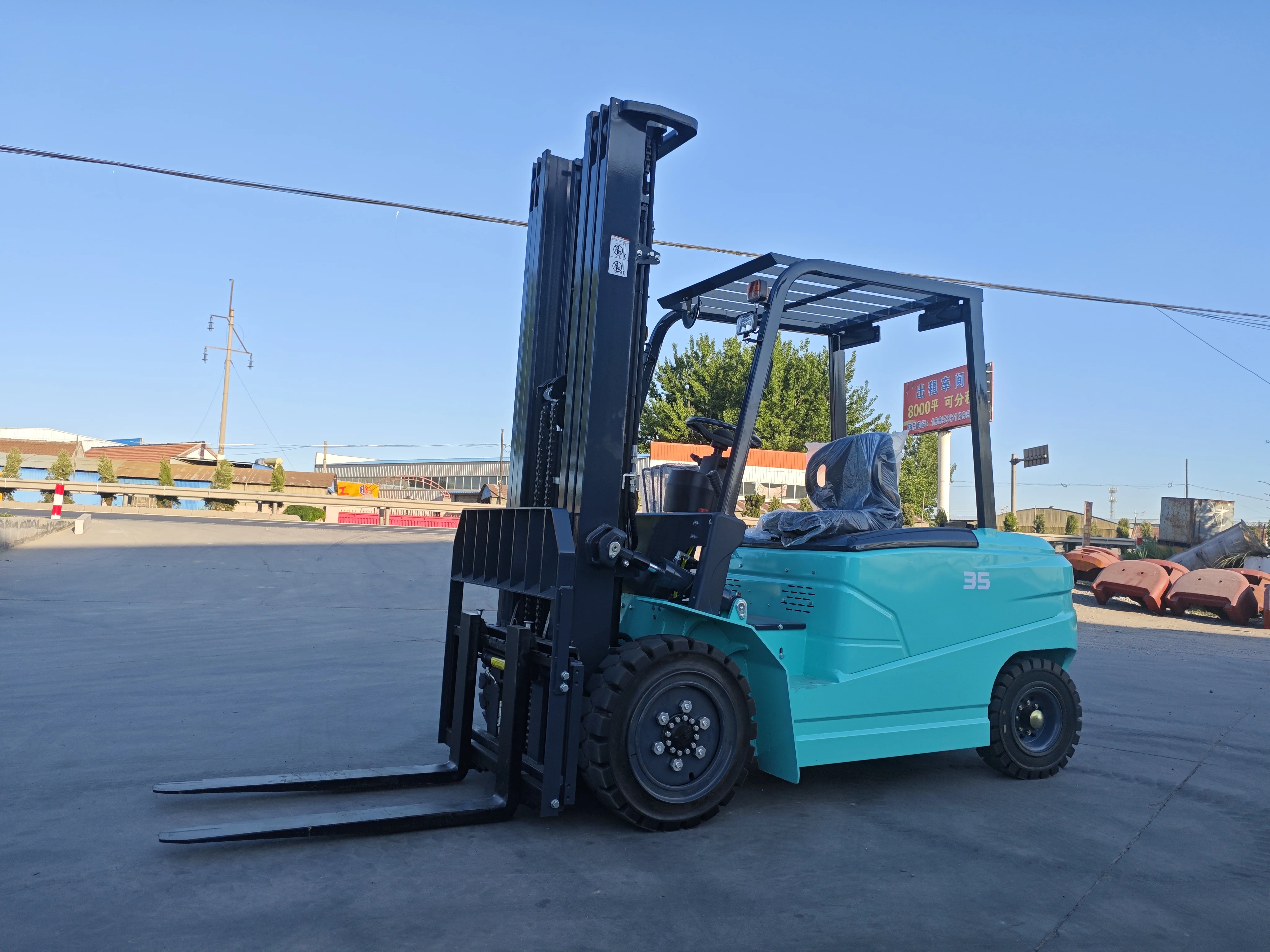 

Industrial Grade Electric Forklift Multifunctional Battery Pallet Stacker Lift Truck for Logistics Warehouse Goods Handling & Tr