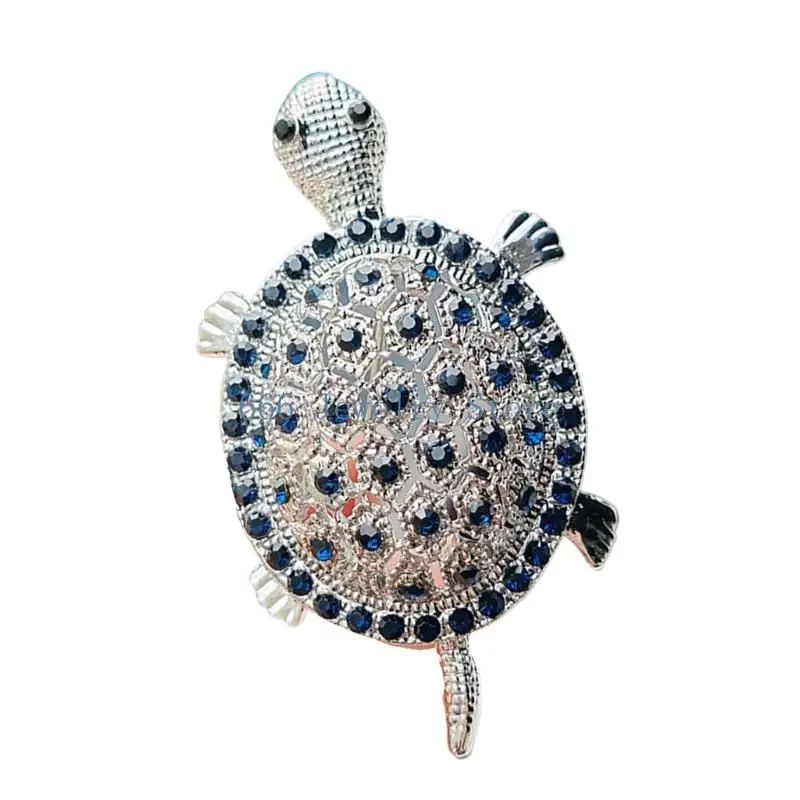F2TD Turtles Brooch Alloy Materials Coating Everyday Wear Lovely Outfit Enhancer