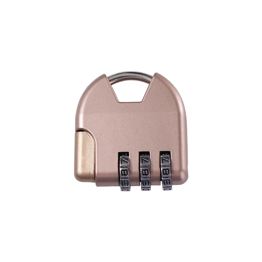 Password Lock Trolley Case Gym Drawer Lock TSA Customs Code Lock Luggage Travel Lock Heart Shape Padlock Combination Padlock