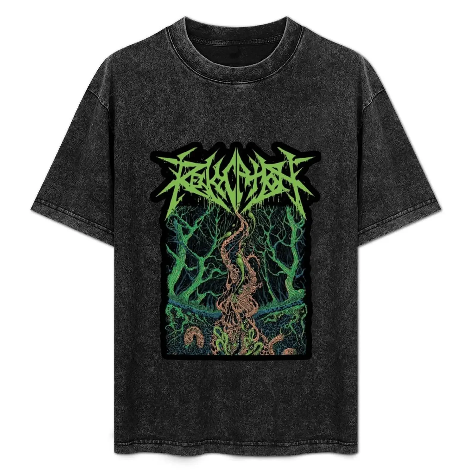 

REVOCATION BAND METAL T-Shirt funny costumes tops oversized graphic tee fashion shirts luxury clothes men