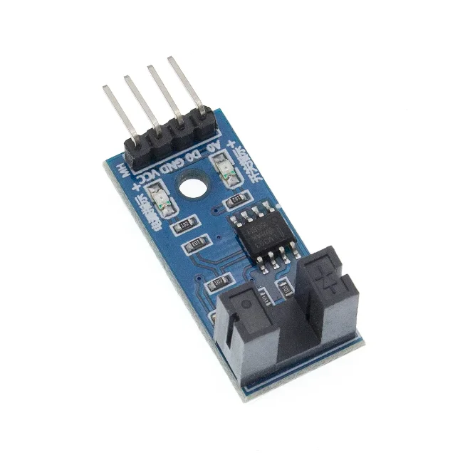Speed Sensor Counter Motor Test Slot Optocoupler Module DC3.3V-5V