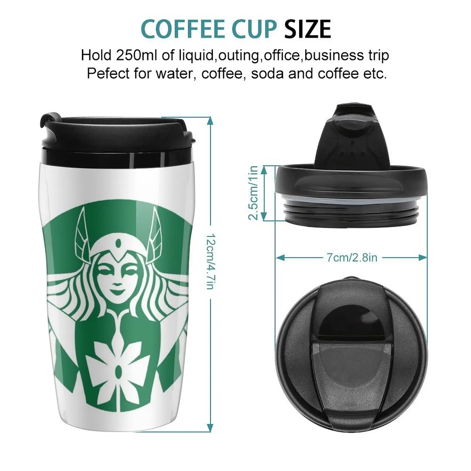 New SheBucks Travel Coffee Mug Coffee Cup Heat Preservation Cups Of Coffee Butterfly Cup Cup Coffe