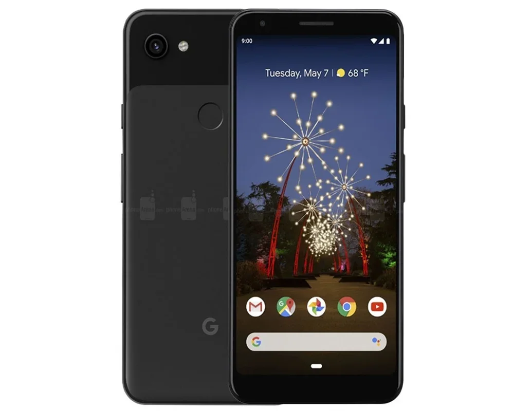 هاتف مستعمل بشاشة OLED ، هاتف Google Pixel 3a XL ، سناب دراجون ، شحن فائق 18 واط ، بطارية mAh ، OTG ، 4G ، 6in