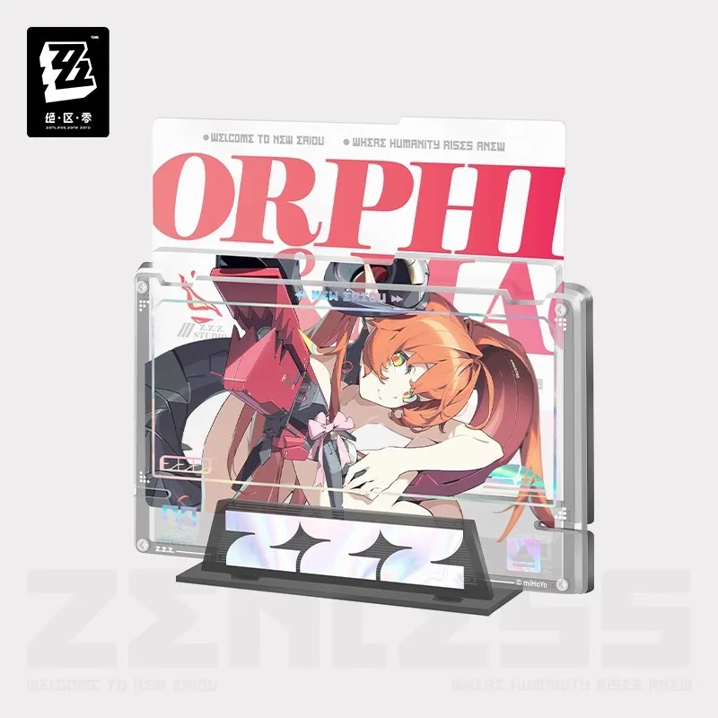 Official Zenless Zone Zero Licensed Anime Artwork Series Game Merchandise Fixed-Frame Acrylic Insert Set Team Opolos Gift