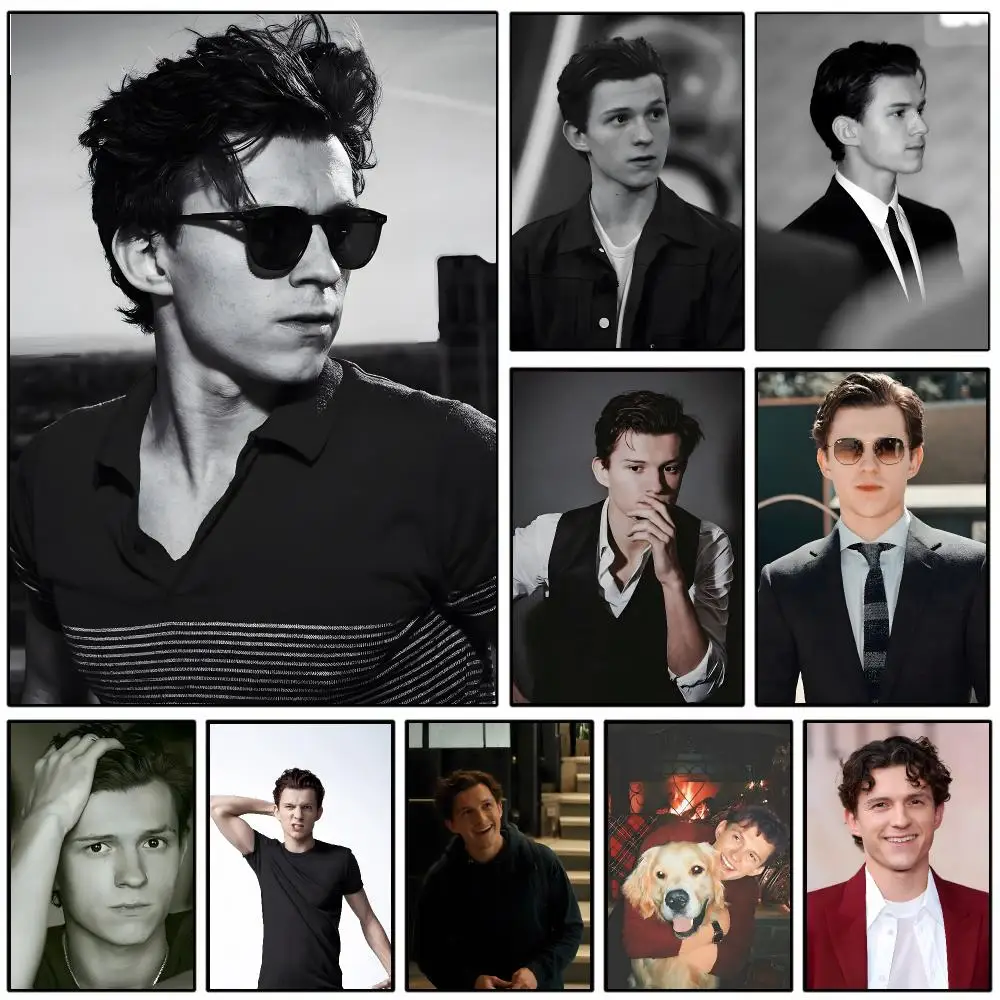 Actor T-Tom Holland Poster Modern And Elegant Wall Stickers For Home Decor Living Room Dormitory Wall Art