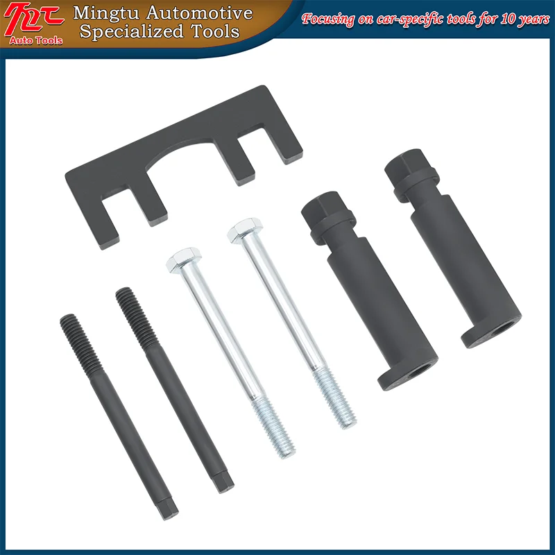Specific tool for dismantling the fuel injector timing of diesel engines with a displacement of 2.7 and 3.6 for Range Rover and