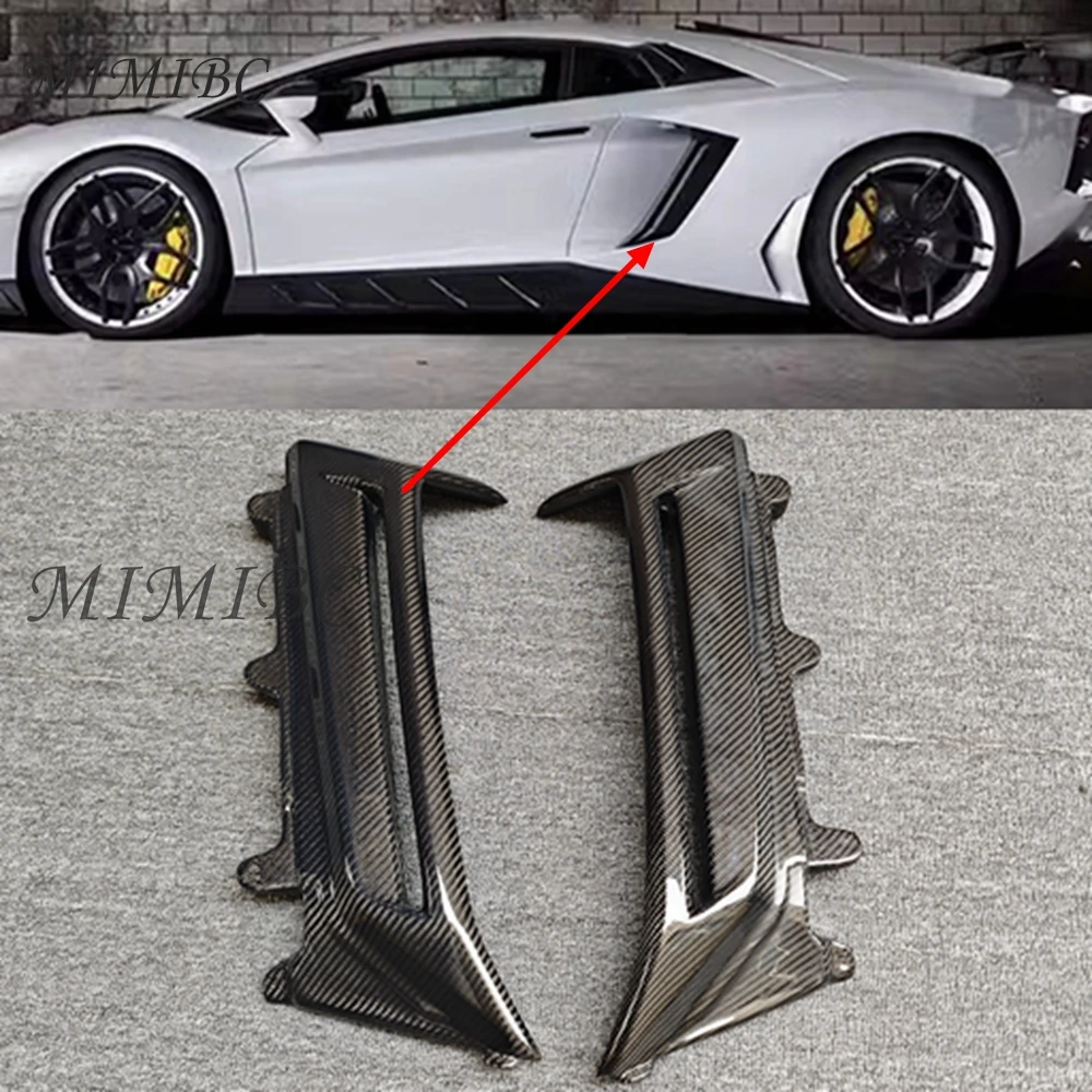 FOR Lamborghini Aventador Lp700 LP720 body kit High quality Real carbon fiber Forged carbon N-style rear intake and outlet vents