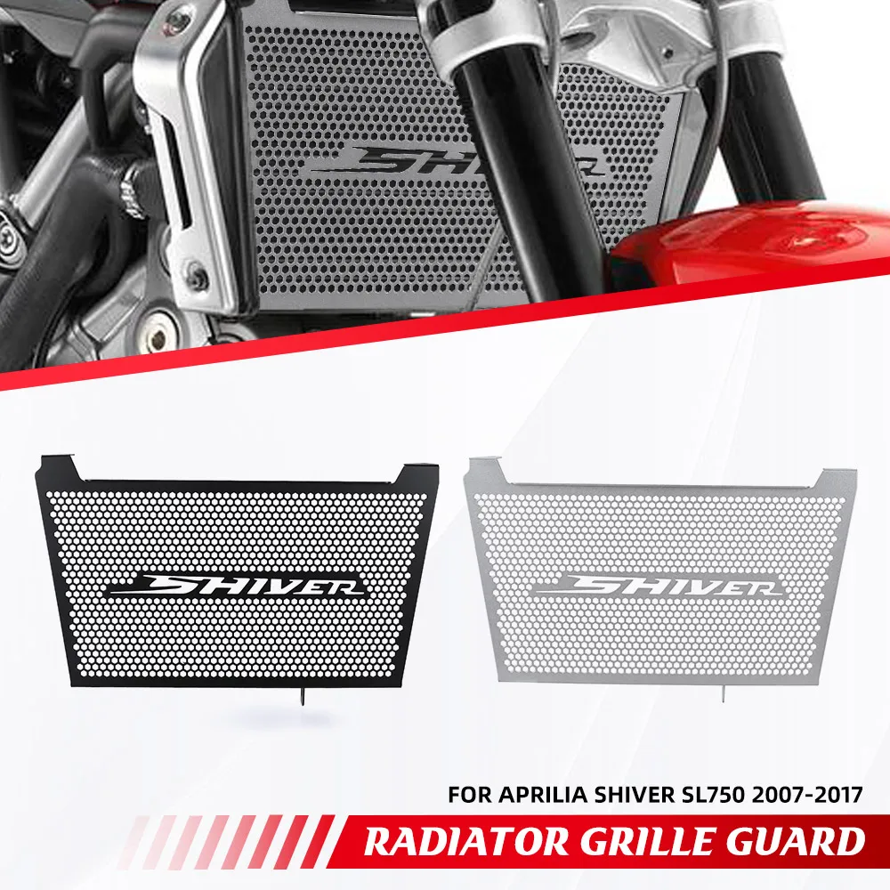 

FOR Aprilia Shiver SL750 2007 2008 2009 2010 2011 2012 2013 2014 2015 2016 2017 Radiator Grille Guard Protection Cover Protector