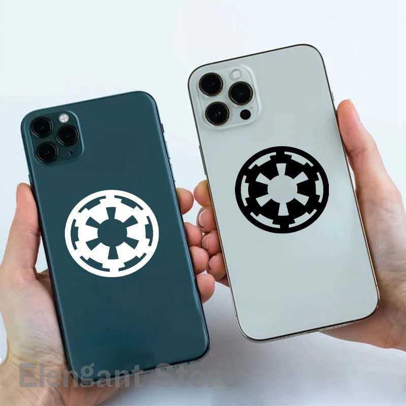 Różnorodne wojny kosmiczne Naklejka na etui na telefon, Imperial Rebel Alliance JEDI ORDER Logo Winylowe naklejki na kubek Laptop Samochód