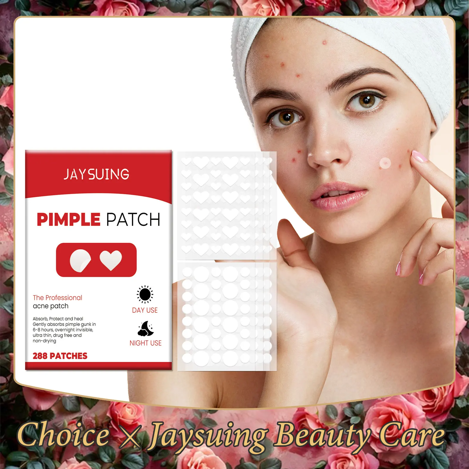 Invisible Acne Patch Removal Pimple Cover Blemish Concealer Face Soothing Healing Pimple Repair Facial Spot Acne Treatment Patch