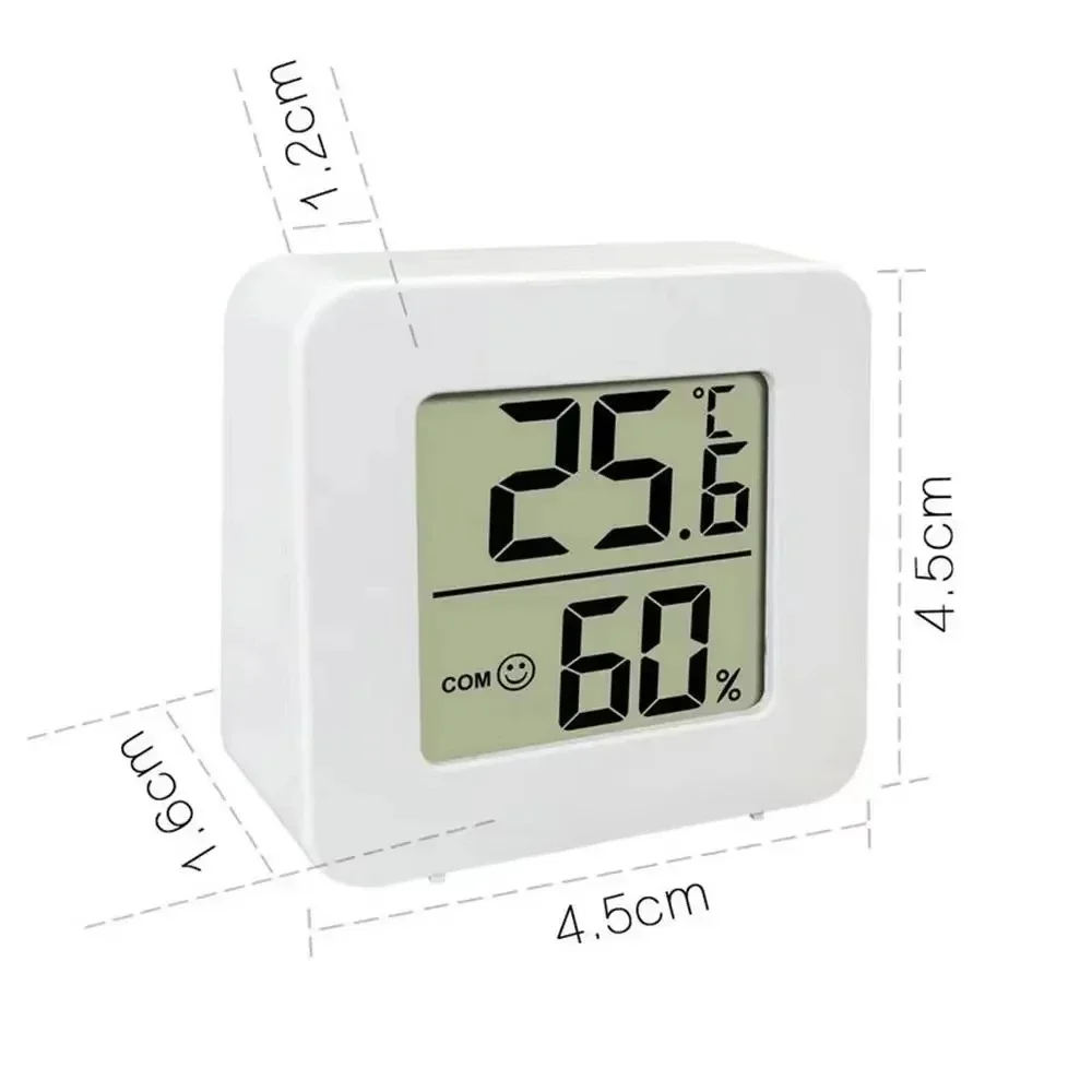 LED Thermometer Thermo-Hygrometer Multifunction Electronic Clock Temperature Humidity Meter Weather Station for Home With Alarm view 6