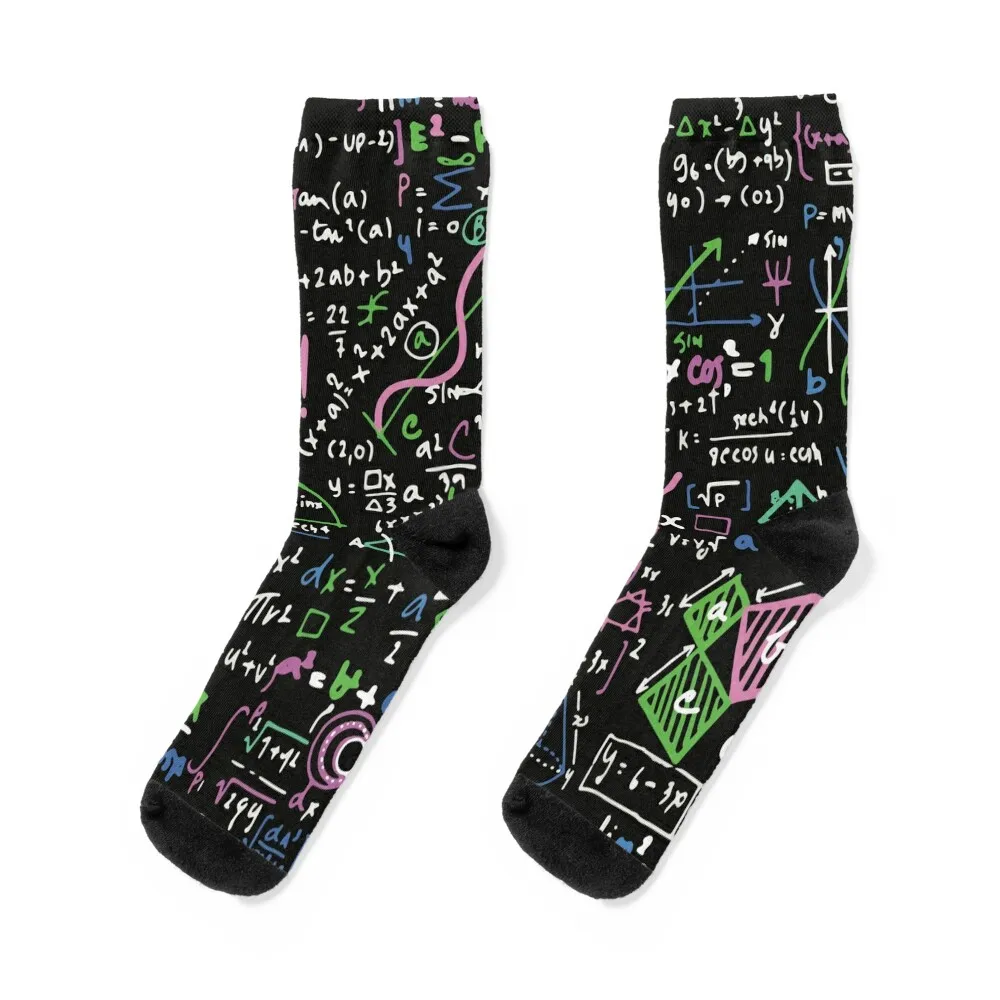 Amazing World Of Mathematics Socks anti-slip Men's custom sports Socks Woman Men's