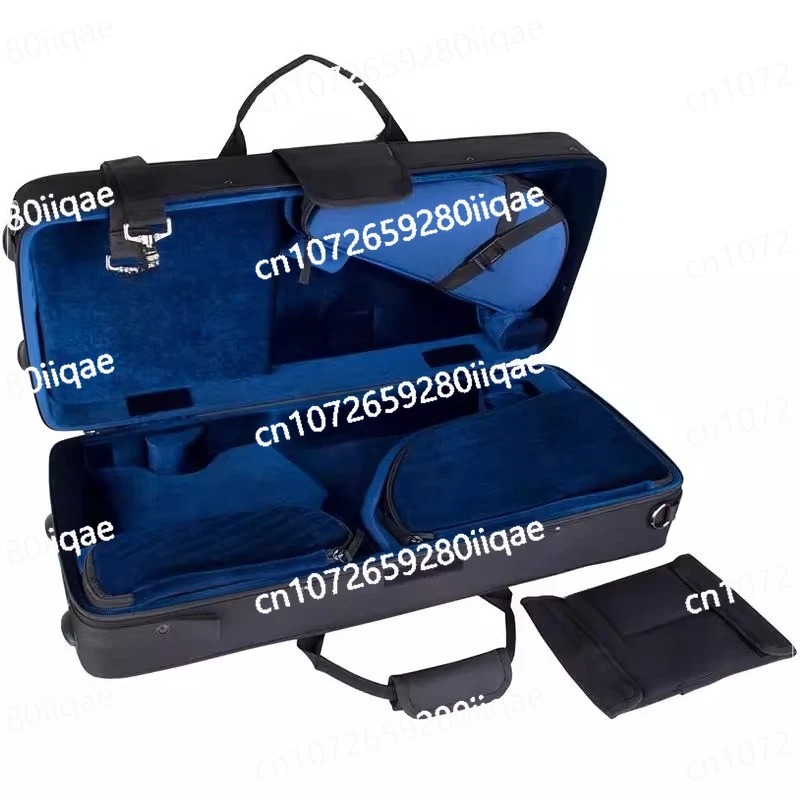 Musical Instrument Case Alto Saxophone Clarinet Flute All-in-one Case Model: PBTRIALT
