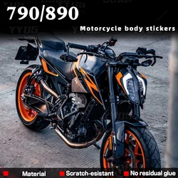 Motorcycle Accessories Body Decal Motocross Fairing Stripe Tape Waterproof Decoration For R2R 890 R 890 GP 790 r2r