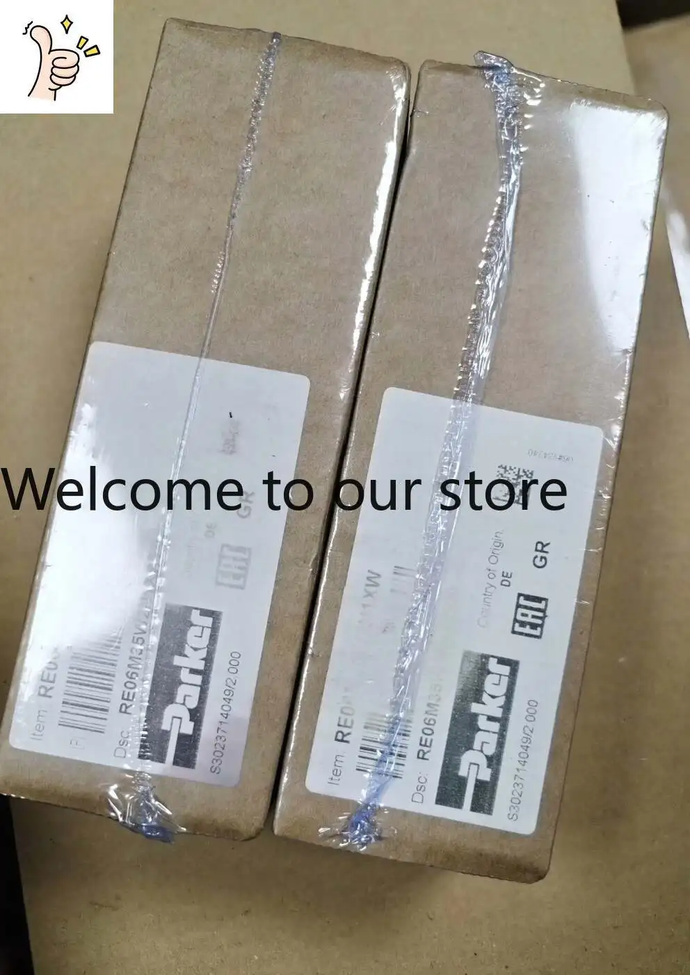 RE06M35W2N1XW Parker Pressure Relay, Brand New Original
