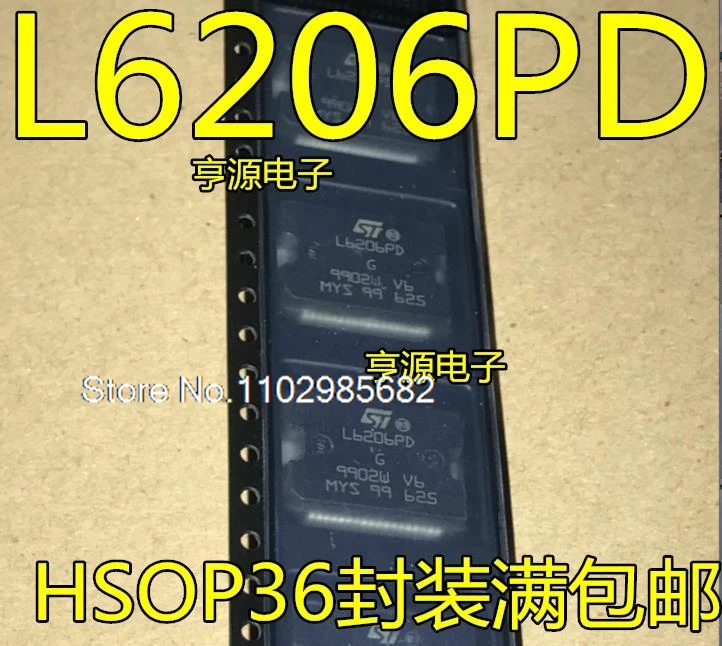 

L6206 L6206PD HSSOP36 L6206Q QTR QFN48