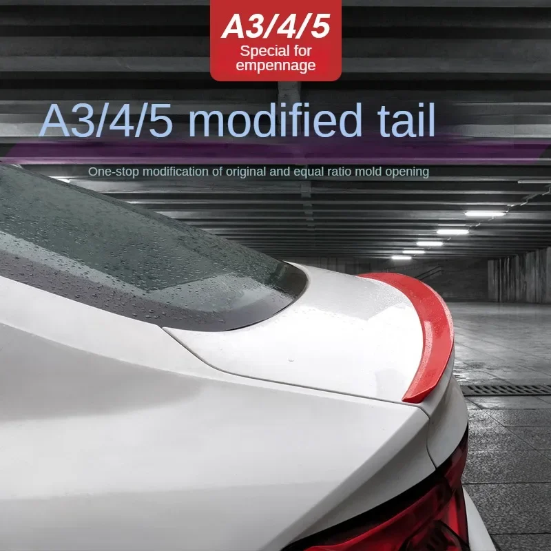 

Audi A6LA5A4LA модифицированное RS3s4S5 заднее крыло спортивная версия автомобиля из углеродного волокна непробиваемый ярко-черный бутик