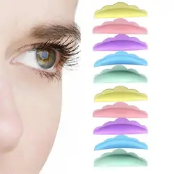 Eyelash Perming Pad Soft And Comfortable Eye Lash Perm Pads Easy To Use Eyelash Lifting Silicone Pad With 5 Different Sizes