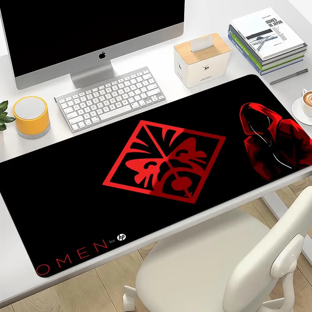 لوحة ماوس لطيفة لـ HP Omen ، ملحقات الألعاب ، حصيرة الماوس ، لوحة الماوس ، اللاعب ، عدم الانزلاق ، Kawaii ، Deskmat ، راتون