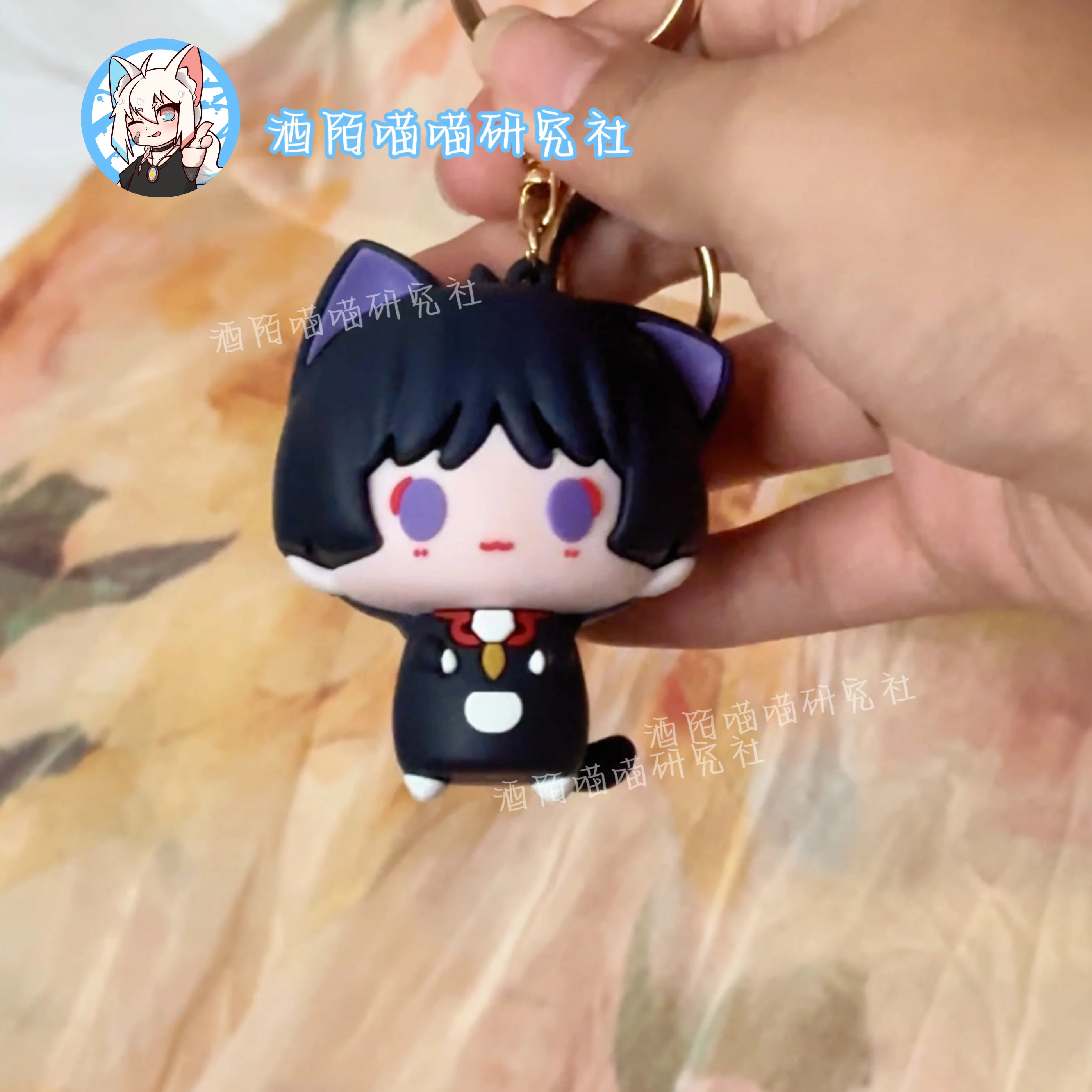 Genshin Impact รูป Wanderer Kawaii อะนิเมะ Key Chain ตุ๊กตาสะสม Action Figurine เครื่องประดับตกแต่งเด็กของขวัญ